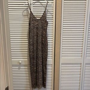 Leopard Print Jumpsuit